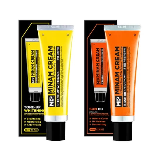 미프 미남크림 톤업 화이트닝+썬비비 50ml SPF50+