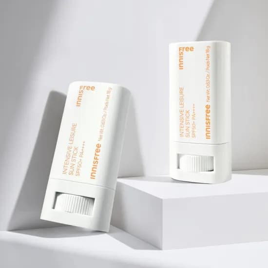 이니스프리 인텐시브 레져 선스틱 SPF50+ PA++++ 18g, 2개