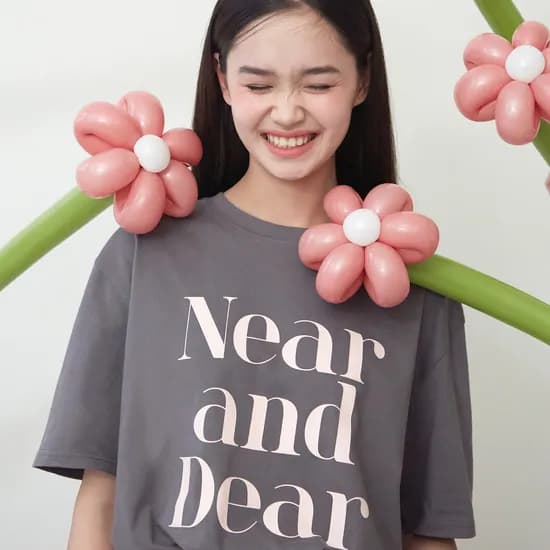 디어 제로 반팔 티셔츠 DEAR ZERO T-SHIRT