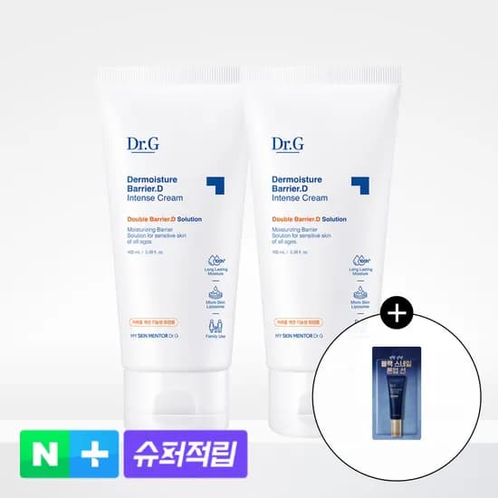 닥터지 더모이스처 배리어.D 인텐스 크림 100mL x2