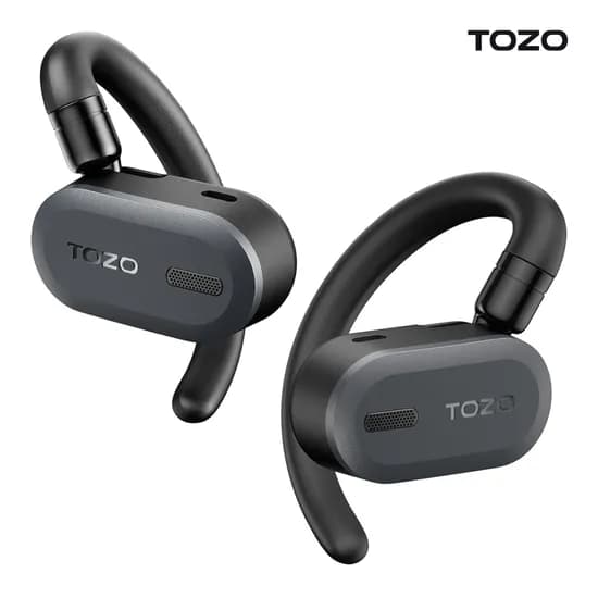 TOZO 오픈버즈 AI 오픈형 블루투스 무선 이어폰 멀티페어링 골전도 대체 T13187
