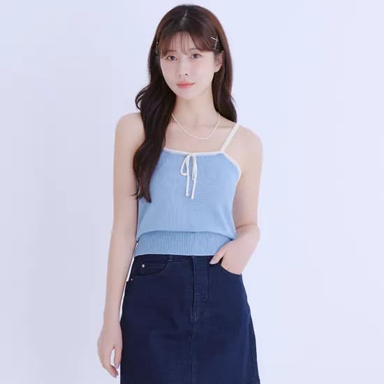 로엠 리본 니트 뷔스띠에 RMVKE25RT1