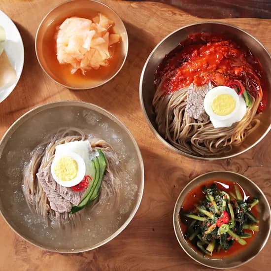 이용식 모란각 냉면 물냉면 비빔냉면 세트 10인분 동치미 메밀면 평양냉면