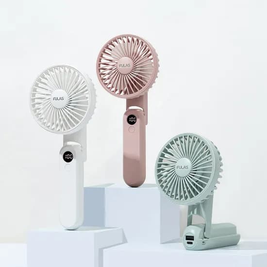 저소음 휴대용 손선풍기 손풍기 목걸이 접이식 대용량