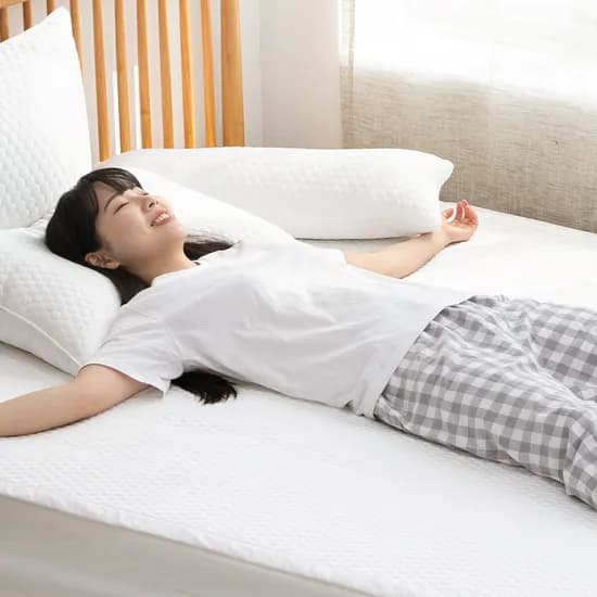 콜드맥스 듀라론2.0 냉감 쿨패드 고정밴드 침대패드 화이트 SS