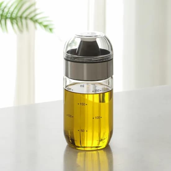 키텐실 내열유리 소스통 유리 오일병 소스 양념통 밀폐 참기름병 250ml
