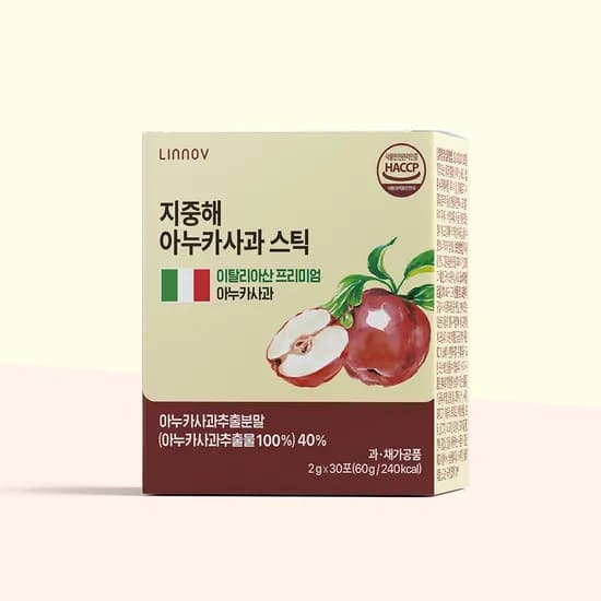 지중해 아누카사과 비오틴 맥주효모 검정콩 분말스틱