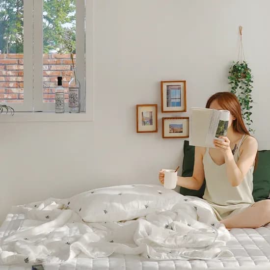 아이스힐 홀리 자수 냉감이불 여름이불 SS