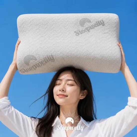 슬립웰리 스탠다드 경추베개 목디스크 거북목 일자목 목주름 옆으로자는 깊은잠 라텍스 베개