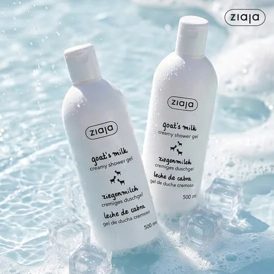 온가족 바디워시 지아자 산양유 바디워시 약산성 샤워젤 베이비파우더, 500ml, 2개