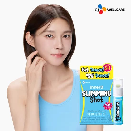 CJ 이너비 팻다운 슬리밍샷 5+1입 혈당 다이어트 체지방 탄수화물 컷 6개입, 1개