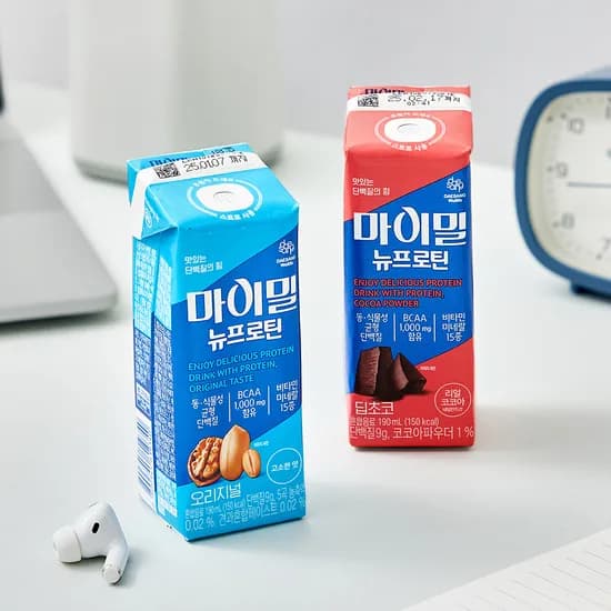 마이밀 뉴프로틴 오리지널 30팩+로우슈거 바나나 30팩 외 (190 mL 총 60팩)