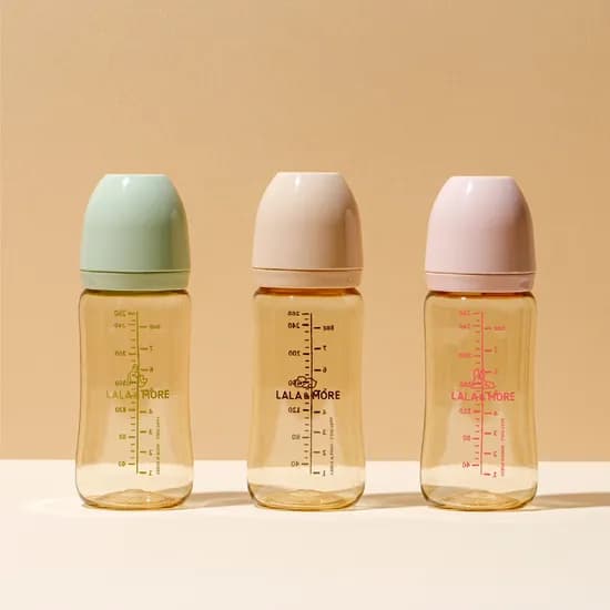 라라앤모어 PPSU 캐릭터 배앓이 젖병 노꼭지 세트 260ml