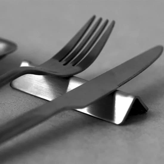 304 스텐 수저 받침대 젓가락 숟가락 받침 커트러리 스푼 포크 레스트 1개