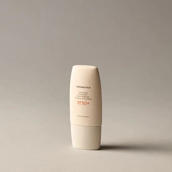 아로마티카 바이탈라이징 로즈마리 수분장벽 선크림 50ml SPF 50+ PA++++ 무기자차