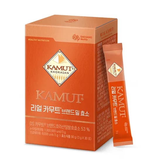 웰라이프 리얼 카무트 브랜드 밀 효소 3g X 30포