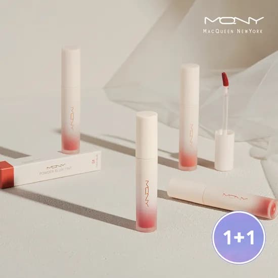 MQNY 파우더 블러 벨벳 립틴트 4g 6종