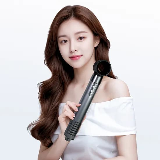 아이룸 에어글로우 헤어 스타일러 봉 고데기 4in1 멀티 드라이기 에어브러시