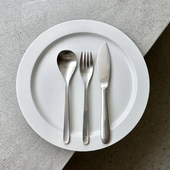 스텐 커트러리 양식기 디저트 티스푼 140mm