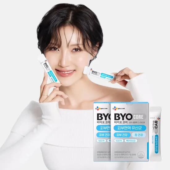 CJ 바이오코어 피부면역 유산균 30포 2개