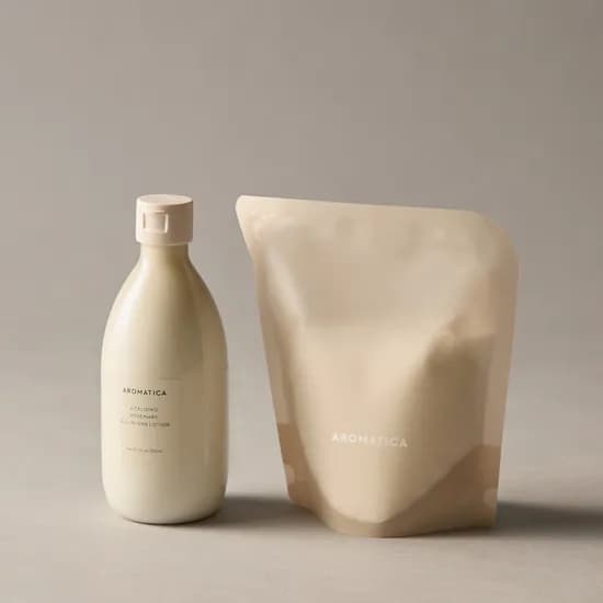 아로마티카 바이탈라이징 로즈마리 올인원 로션 300ml 리필 300ml 세트