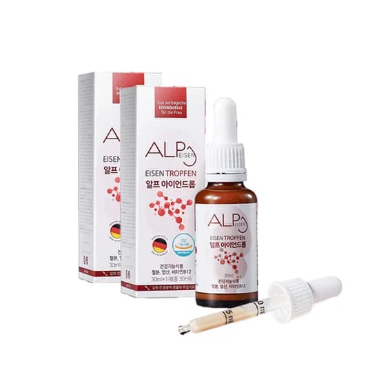 알프뉴트리션 알프아이언드롭 철분영양제 30ml, 2개