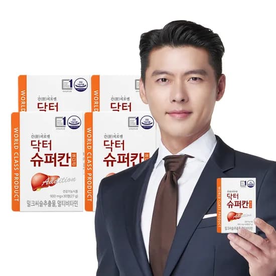 닥터슈퍼칸 밀크씨슬 멀티비타민 에디션 30정 4개