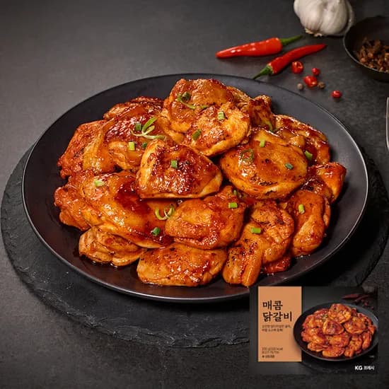 순살 닭갈비 200g 2종 8팩 순살, 매콤