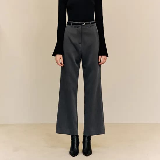에쉬 벨트 슬랙스 ASH BELT SLACKS / GRAY
