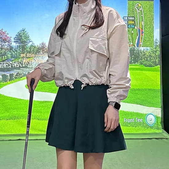 여성 골프 바람막이 골프 아노락 가을 골프웨어
