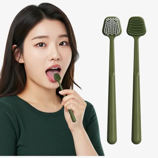 오던톨로지 혀클리너 양면 혀 백태제거 혓바닥백태 설태 1개