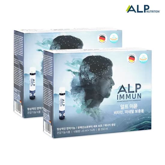 알프뉴트리션 알프이뮨 액상형 고함량 프리미엄 종합 멀티비타민 14개입, 2개