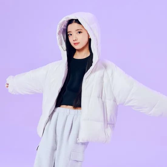 후드 숏패딩 TGJP24T1E
