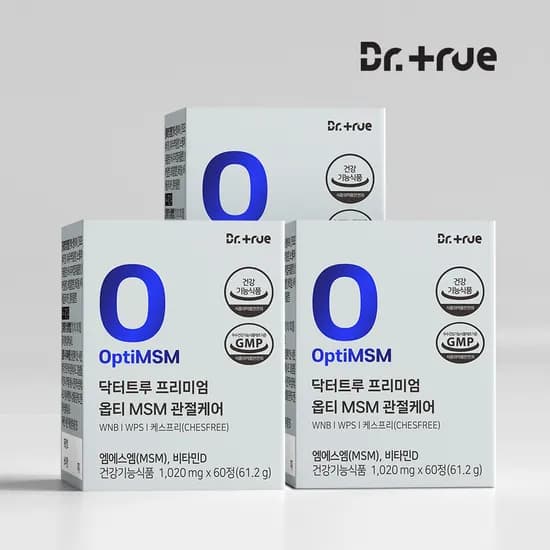 닥터트루 프리미엄 옵티MSM 60정 3개