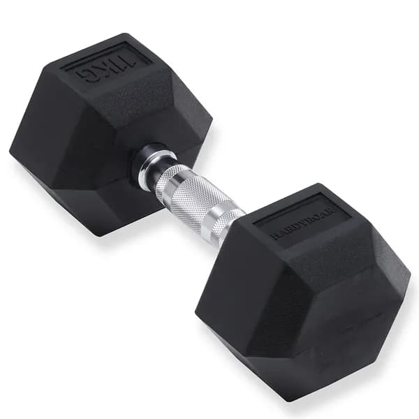 하디로어 육각 덤벨 헬스장 아령 7kg, 1개