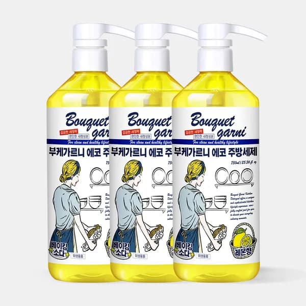 부케가르니 에코 주방세제 750ml 레몬향 11,900원