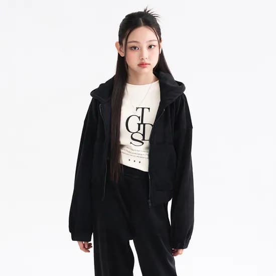더데이걸 힙해 코듀로이 투웨이 집업 TGJM24T01