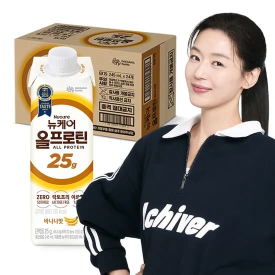 뉴케어 올프로틴 바나나맛 단백질음료 245ml, 24개