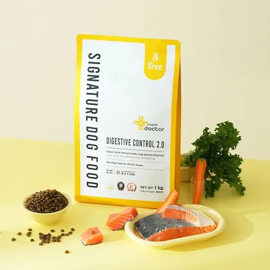 마이펫닥터 강아지사료 시그니처 2.0 저알러지 처방식 장+소화건강, 1kg, 1개