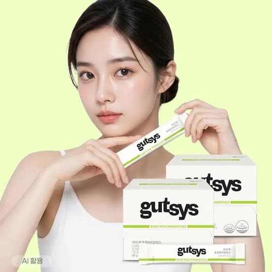 gutsys 것시스 이지 픽 유산균 프로바이오틱스 아연 비타민D 30포 2개