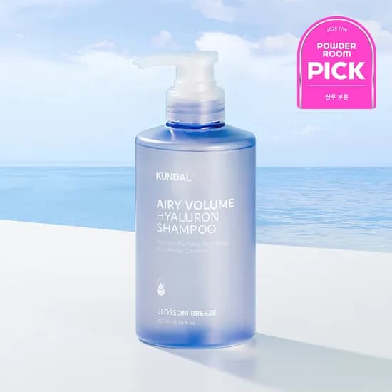 에어리 볼륨 히알루론 삼푸 블라썸브리즈향 500ml (총 2개)