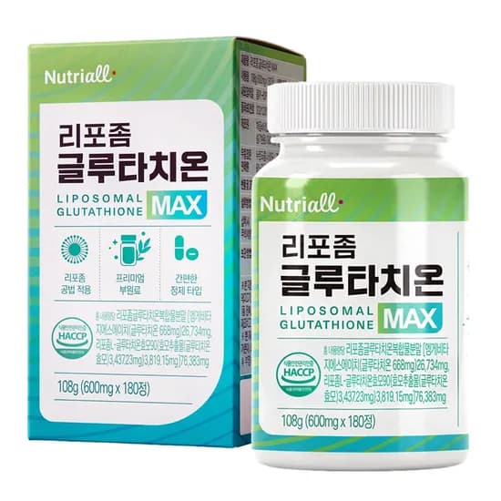 리포좀 글루타치온 MAX 180정 6개월분