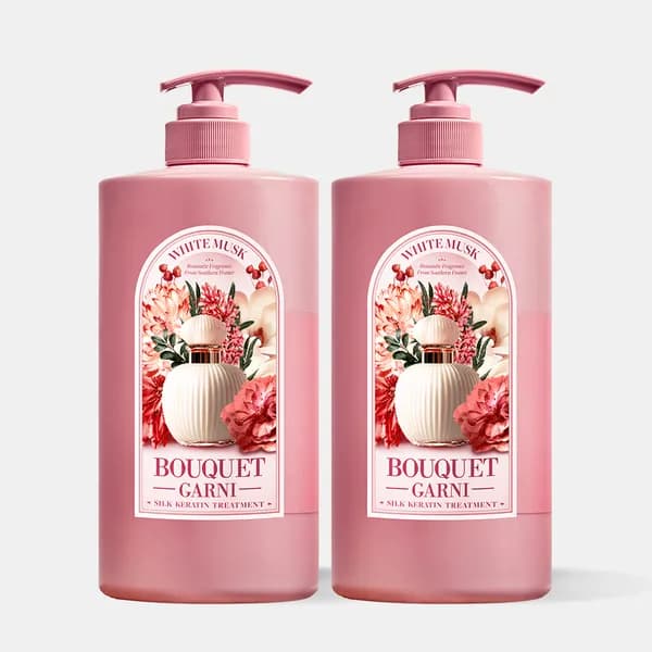 부케가르니 실크 케라틴 트리트먼트 1,000ml 화이트머스크 향