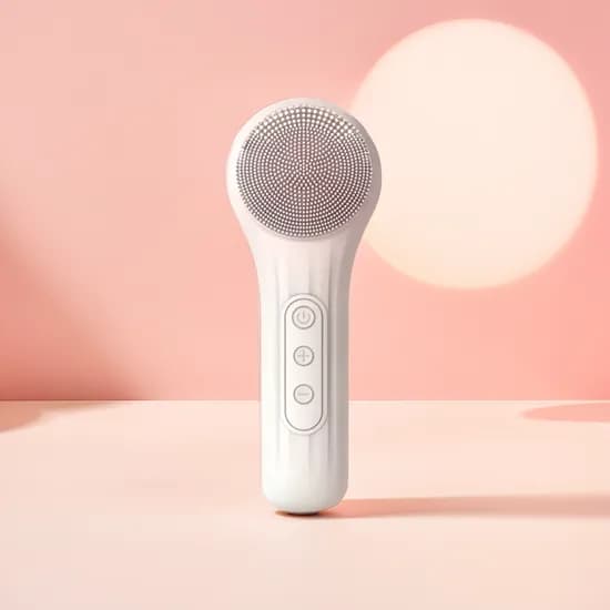 퓨어버블 진동클렌저 실리콘 브러쉬 전동 세안기 피지제거 모공 클렌져