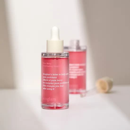 에코글램 포어 베리 브라이트닝 모공 앰플 40ml