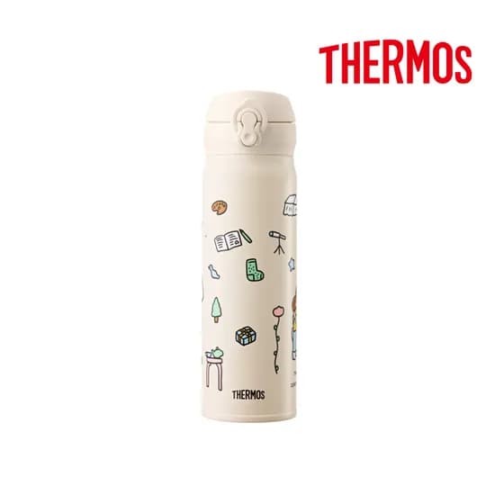 써모스 제로퍼제로 그래픽 원터치 텀블러 500ml JNL-504KC