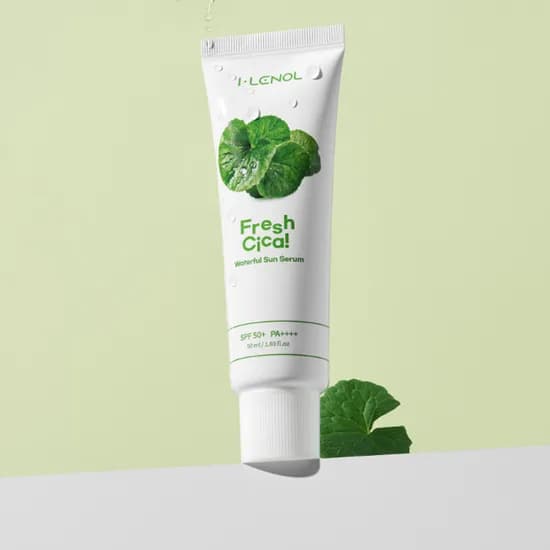 아이레놀 생병풀 비건 트러블 진정 선크림 50ml SPF 50+, PA++++