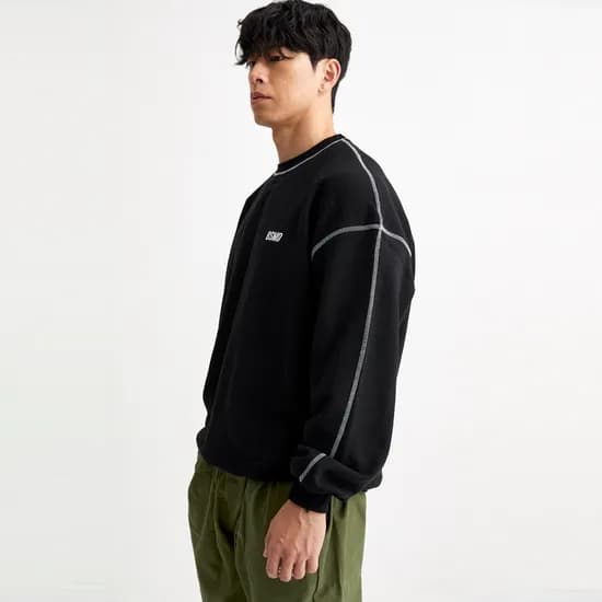 비스트모드 가이롭바 맨투맨 헬스 오버핏 짐웨어 긴팔 티셔츠 BSMD