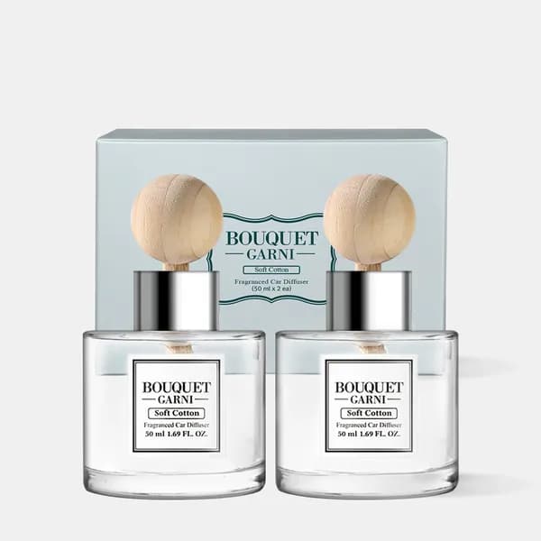 부케가르니 차량용 디퓨저 50ml 소프트코튼 향