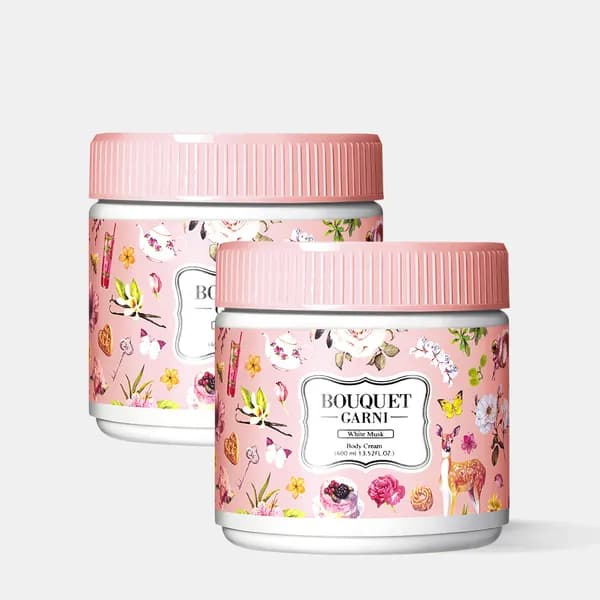 부케가르니 딥 너리싱 바디크림 400ml 화이트머스크 향